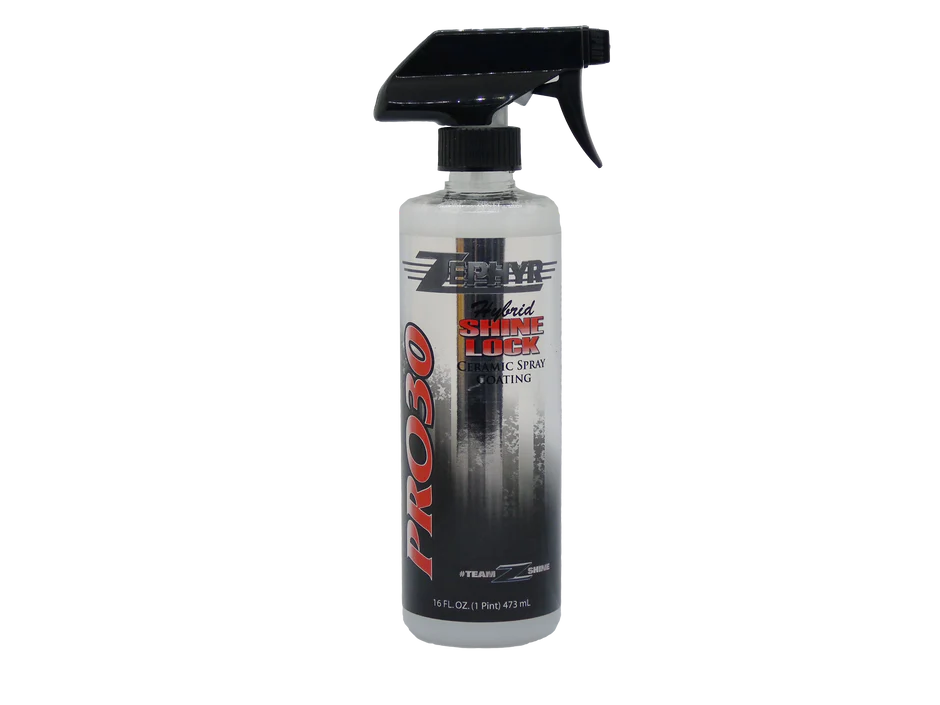 Zephyr: PRO 30 Shine Lock Ceramic Spray Coating Shine Lock Ceramic Spray Coating is tomorrows cutting edge ceramic technology today. Shine Lock can be used...