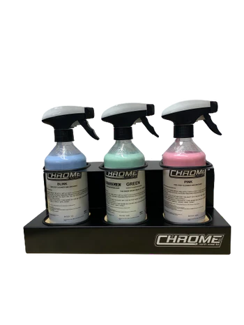 CHROME: 3 Bottle Holder
