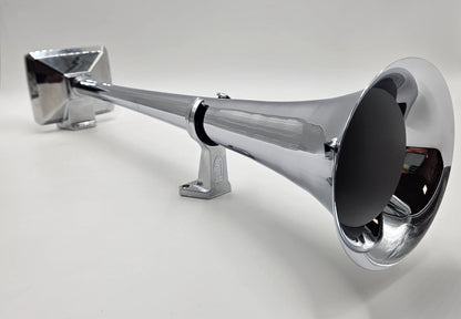 Hadley 37.5" Air Horn - Chrome