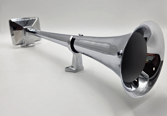 Hadley 37.5" Air Horn - Chrome