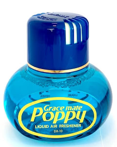 Gracemate: Poppy Air Freshener Genuine Gracemate Poppy Air Freshener MADE IN JAPAN. Eleven fragrances to choose from. The high grade liquid perfume creates a...