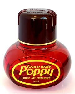 Gracemate: Poppy Air Freshener Genuine Gracemate Poppy Air Freshener MADE IN JAPAN. Eleven fragrances to choose from. The high grade liquid perfume creates a...
