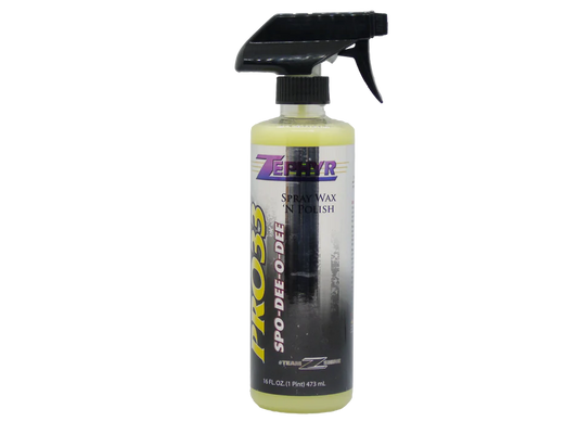 ZEPHYR: Pro 33 Spray Wax Spray Wax and Polish Spo-Dee-O-Dee Spray Wax and Polish is a unique, easy to use product enriched with carnauba wax...