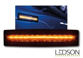 Ledson Optoline S+ White or Amber LED Front Visor Light
