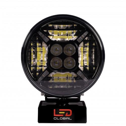120 Watt 9 Inch Driving Light with Dual Colour Position Light Product Code: LG930