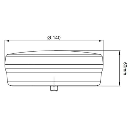LED Burger Combination Tail Light Product Code: LG534