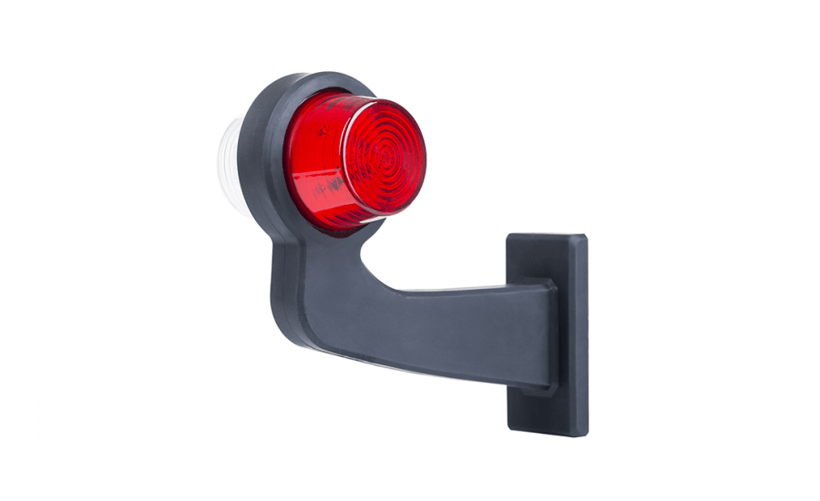Old Skool  red / clear marker light