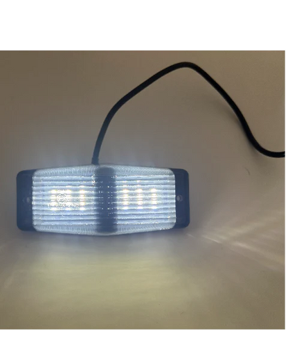 LED Double Burner White Smokey DUAL Colour